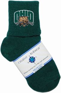 Ohio Bobcats Anklet Socks