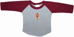 Arizona State Sun Devils Fork Baseball Shirt