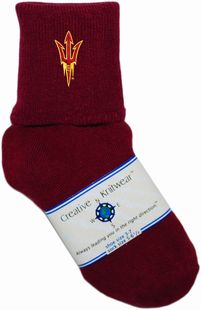 Arizona State Sun Devils Fork Anklet Socks