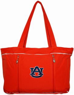 Auburn Tigers "AU" Baby Diaper Bag with Changing Pad