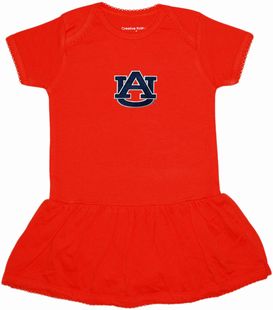 Auburn Tigers "AU" Picot Bodysuit Dress