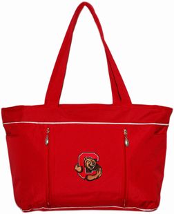 Cornell Big Red Baby Diaper Bag with Changing Pad