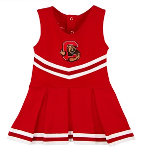 Authentic Cornell Big Red Cheerleader Bodysuit Dress