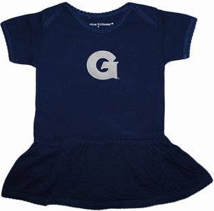 Georgetown Hoyas Picot Bodysuit Dress