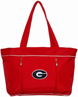 Georgia Bulldogs Baby Diaper Bag with Changing Pad
