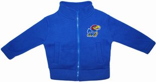 Official Kansas Jayhawks Polar Fleece Zipper Jacket