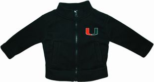 Official Miami Hurricanes Polar Fleece Zipper Jacket