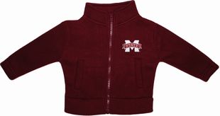 Official Mississippi State Bulldogs Polar Fleece Zipper Jacket