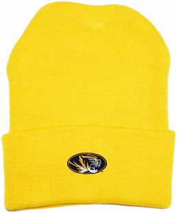 Missouri Tigers Newborn Baby Knit Cap