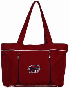 Saint Joseph's Hawks Baby Diaper Bag with Changing Pad