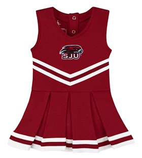 Authentic Saint Joseph's Hawks Cheerleader Bodysuit Dress