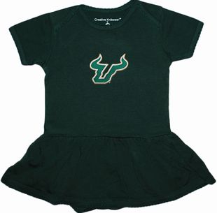 South Florida Bulls Picot Bodysuit Dress