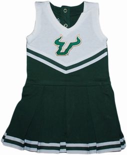 Authentic South Florida Bulls Cheerleader Bodysuit Dress