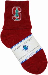 Stanford Cardinal Anklet Socks