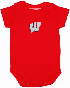 Wisconsin Badgers Newborn Infant Bodysuit