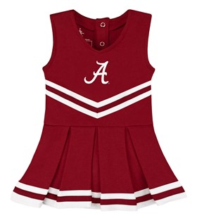 Authentic Alabama Crimson Tide Script "A" Cheerleader Bodysuit Dress