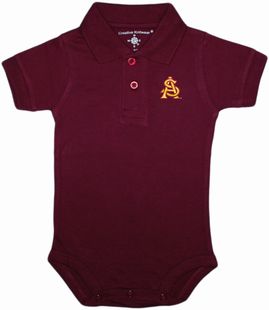 Arizona State Interlocking AS Polo Bodysuit