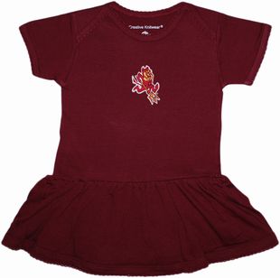 Arizona State Sun Devils Sparky Picot Bodysuit Dress