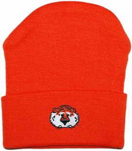 Auburn Tigers Aubie Newborn Baby Knit Cap