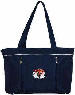 Auburn Tigers Aubie Baby Diaper Bag with Changing Pad