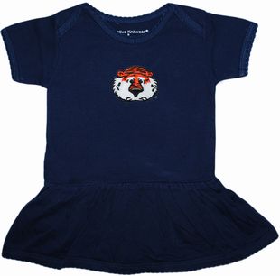 Auburn Tigers Aubie Picot Bodysuit Dress