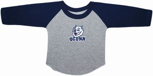 UConn Huskies Youth Mark Baseball Shirt