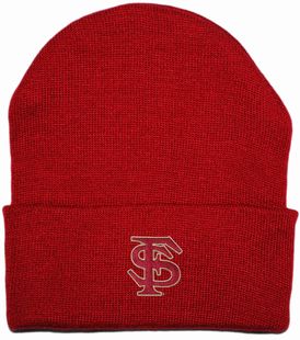 Florida State Seminoles Interlocking FS Newborn Baby Knit Cap