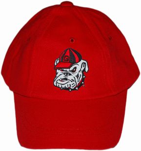 Authentic Georgia Bulldogs Head Baseball Cap