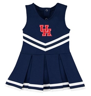 Authentic Houston Cougars Cheerleader Bodysuit Dress