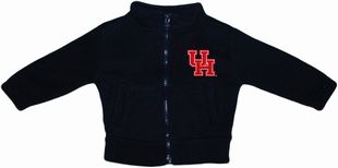 Official Houston Cougars Polar Fleece Zipper Jacket