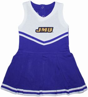 Authentic James Madison Dukes Cheerleader Bodysuit Dress