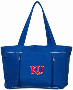 Kansas Jayhawks KU Baby Diaper Bag with Changing Pad