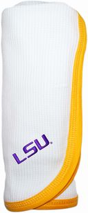 LSU Tigers Script Thermal Baby Blanket