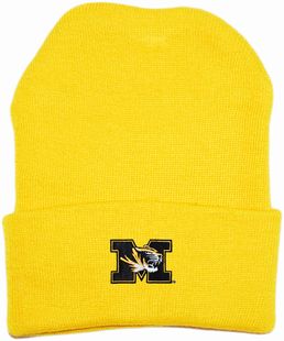 Missouri Tigers Block M Newborn Baby Knit Cap