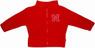 Official Nebraska Cornhuskers Block N Polar Fleece Zipper Jacket