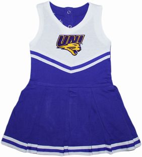 Authentic Northern Iowa Panthers Cheerleader Bodysuit Dress