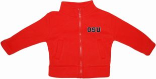 Official Oregon State Beavers Block OSU Polar Fleece Zipper Jacket