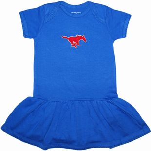 SMU Mustangs Picot Bodysuit Dress