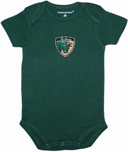 South Florida Bulls Shield Newborn Infant Bodysuit