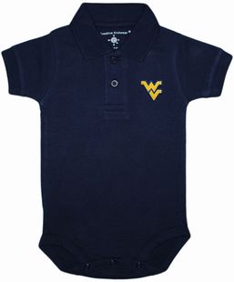 West Virginia Mountaineers Polo Bodysuit