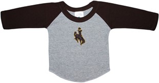 Wyoming Cowboys Baseball Shirt