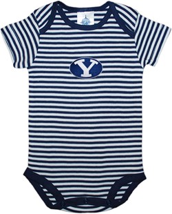 BYU Cougars Newborn Infant Striped Bodysuit
