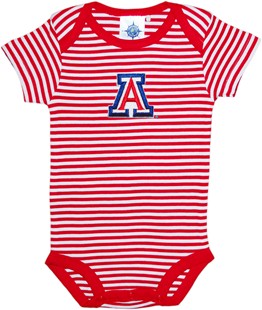 Arizona Wildcats Newborn Infant Striped Bodysuit