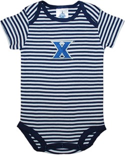 Xavier Musketeers Newborn Infant Striped Bodysuit