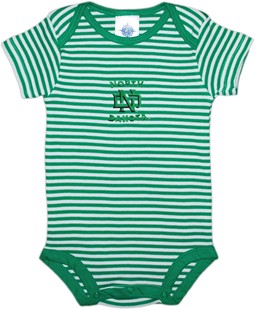 University of North Dakota Newborn Infant Striped Bodysuit