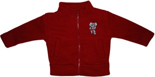 Official Alabama Big Al Polar Fleece Zipper Jacket