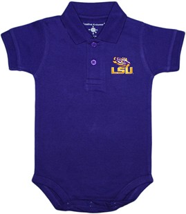 LSU Tigers Polo Bodysuit