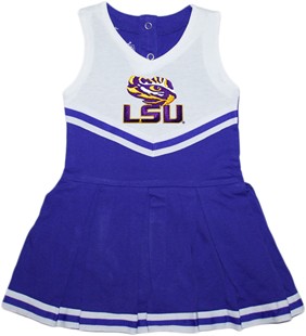 Authentic LSU Tigers Cheerleader Bodysuit Dress
