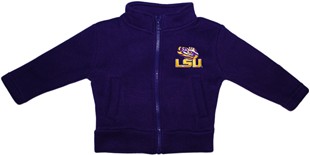 Official LSU Tigers Polar Fleece Zipper Jacket