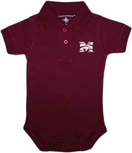 Morehouse Maroon Tigers Polo Bodysuit